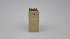 HEVOLTA Glasense modul 1/2 USB, Champagnium Gold 