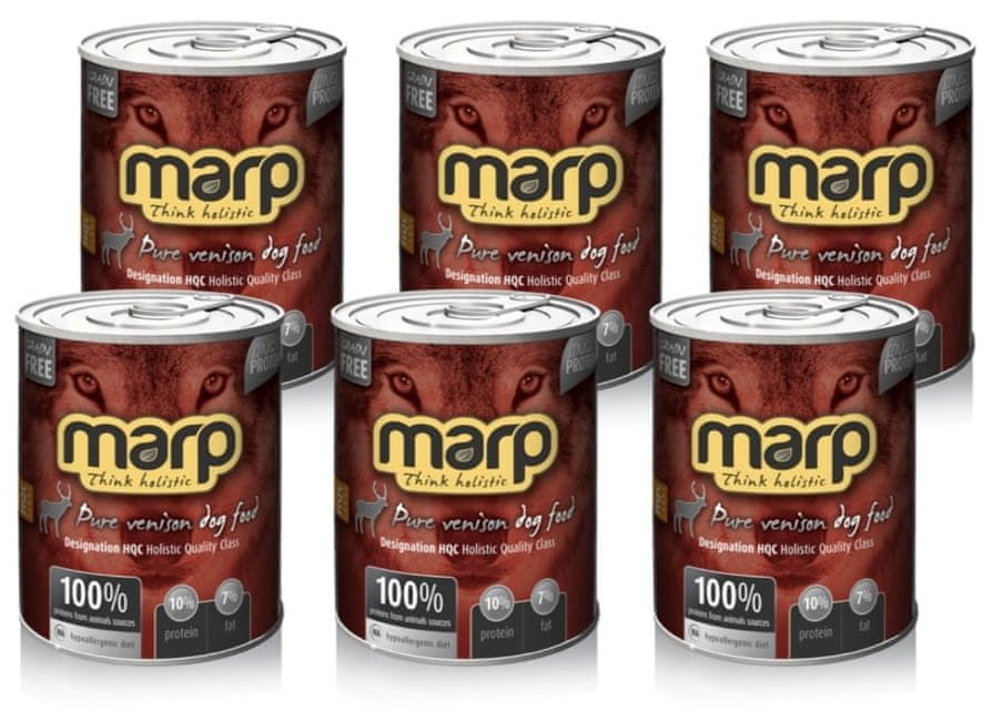 Marp Venison konzerva se zvěřinou 6 x 800 g
