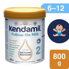 Kendamil Folytatásos csecsemő tápszer 2 DHA+ 800 g