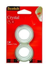 3M Lepicí páska "Crystal" , 19 mm x 7,5m