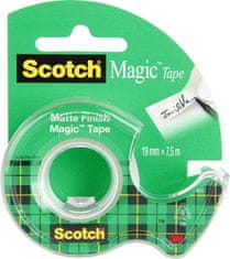 3M Lepicí páska "Magic Tape 810", s odvíječem, 19 mm x 7,5 m