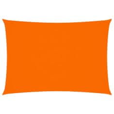 Greatstore Stínící plachta oxfordská látka obdélníková 6 x 8 m oranžová