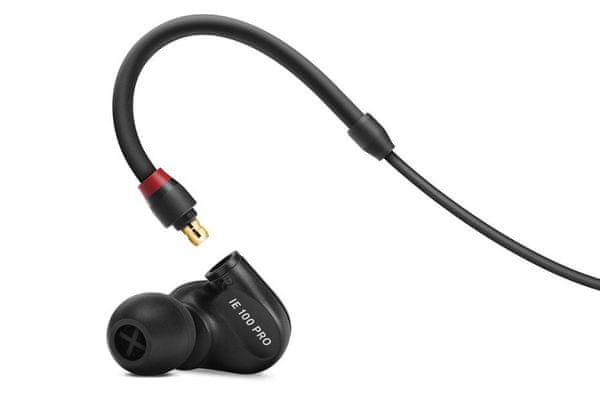  audiofil vezetékes fejhallgató sennheiser ie 40 pro kiváló hangzás szélessávú meghajtó levehető kábel tartós csatlakozó típus tok a csomagolásban 