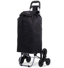 Aerolite Nákupní taška na kolečkách HOPPA ST-501 - černá