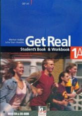 Helbling Languages GET REAL COMBO 1A STUDENT´S BOOK PACK (Student´s Book a Workbook Multipack A + Audio CD + CD-ROM)