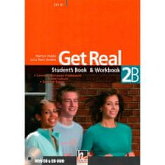 Helbling Languages GET REAL COMBO 2B STUDENT´S BOOK PACK (Student´s Book a Workbook Multipack B + Audio CD + CD-ROM)