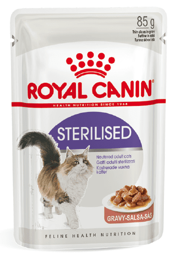 Royal Canin Sterilised kapsičky v omáčce pro kastrované kočky 12×85 g