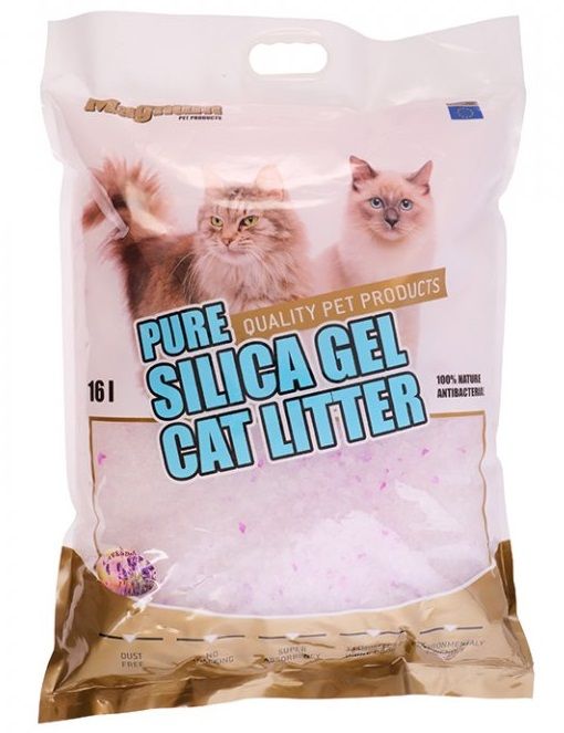 Levně Magnum Silica gel Levender cat litter 16L