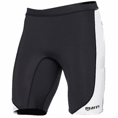 Mares Pánské lycrové kalhoty RASHGUARD SHORTS, krátké bílá/černá 2XL