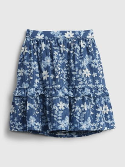 Gap Dětská sukně floral midi skirt