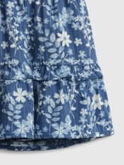 Gap Dětská sukně floral midi skirt 2YRS
