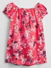 Gap Dětské šaty smocked floral swing dress 2YRS