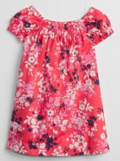 Gap Dětské šaty smocked floral swing dress 2YRS