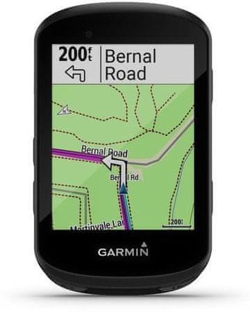GPS navigace na kolo Garmin Edge 530 výkonná cyklonavigace cyklopočítač kvalitní navigace, navigování, notifikace z telefonu, detekce nehody, přehledný dobře čitelný displej 2.6palců Glonass GPS Galileo WiFi barevný displej bezpečnostní GPS chytrý GPS kvalitní navigace na kolo