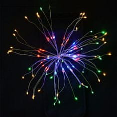 X-Site LED světelný řetěz - ohňostroj YHD-002 18m barevný