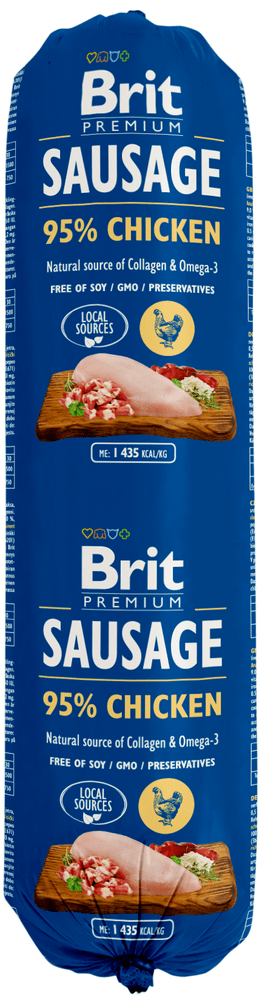 Levně Brit Sausage Chicken 12 x 800 g