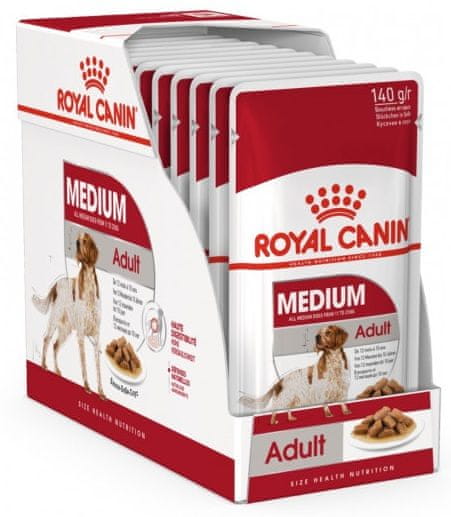 Levně Royal Canin kapsička Medium Adult 10 x 140 g