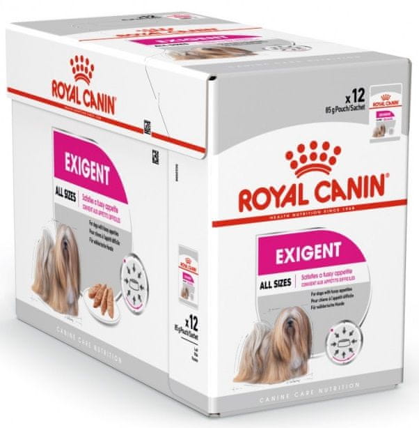 Royal Canin Exigent kapsičky v paštice pro mlsné psy všech velikostí 12x85 g