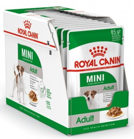 Royal Canin Mini Adult kapsičky pro dospělé malé psy 12x85 g