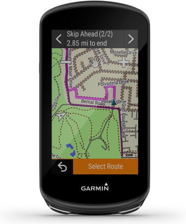 GPS navigace na kolo Garmin Edge 1030 Plus výkonná cyklonavigace cyklopočítač kvalitní navigace, navigování, notifikace z telefonu, detekce nehody, přehledný dobře čitelný displej 3.5palců Glonass GPS Galileo WiFi barevný displej bezpečnostní GPS chytrý GPS kvalitní navigace na kolo dotykový displej 24h výdrž voděodolná cyklonavigace závodní navigace profesionální cyklopočítač přepočítávání trasy Garmin Connect TraningPeark Komoot Strava vyspělé funkce alarm notifikace podrobné mapy tréninkové funkce osobní trenér Varia VIRB Vector