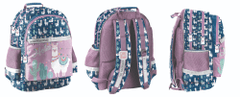 Paso Školní batoh Lama modro-fialový