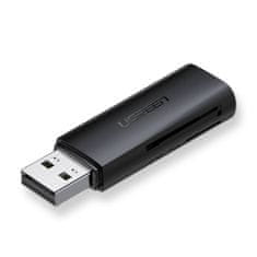 Ugreen CM264 USB čtečka paměťových karet TF/SD, černá