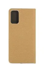 FORCELL Pouzdro Xiaomi Redmi Note 10 5G knížkové Luna Book zlato-stříbrné 58713