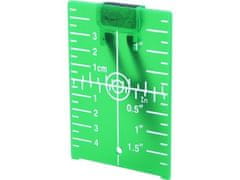 Extol Premium Laserový měřič (8823306) zelený liniový, křížový samonivelační