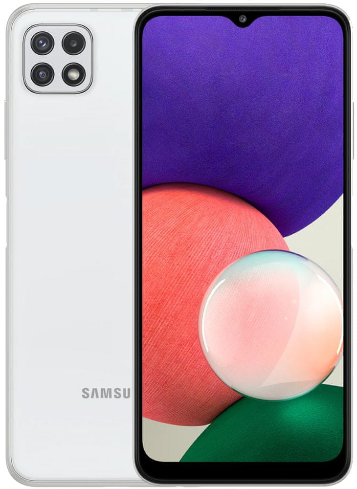 Samsung Galaxy A22 5G, 4GB/64GB, White - zánovní