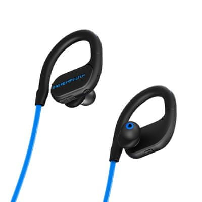  bezdrátová sportovní Bluetooth sluchátka energy sistem bt running 2 neon s osvětlením kabel s ovládáním 7h provoz na nabití handsfree funkce ipx4 odolnost vodě 