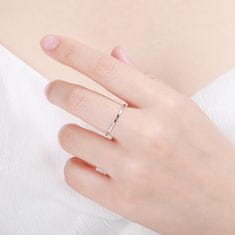 MOISS Minimalistický stříbrný prsten R0002020 (Obvod 50 mm)