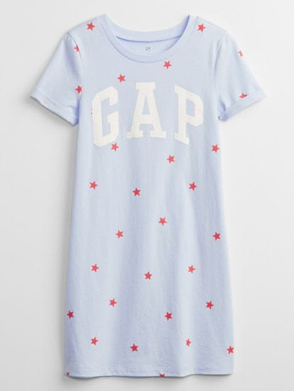 Gap Dětské šaty Logo t-shirt dress