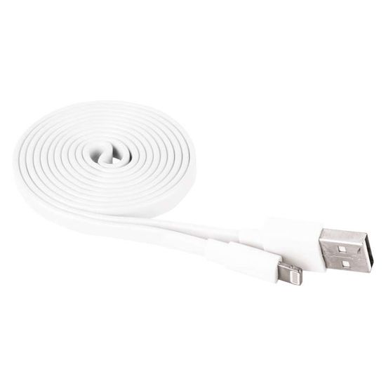 Emos USB kabel 2.0 A/M - i16P/M 1m bílý