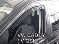 HEKO Ofuky oken VW Caddy 2021- (přední)