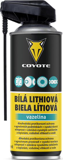 Coyote Bílá lithiová vazelína 400 ml
