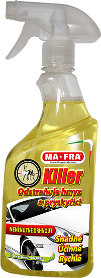 MA-FRA KILLER 500ml odstraňuje hmyz a pryskyřici - sprej