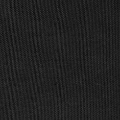 shumee Stínící plachta oxfordská látka obdélníková 2 x 4 m černá