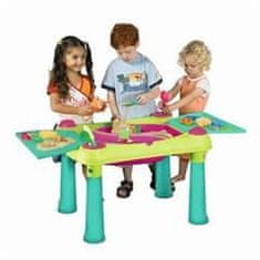 Greatstore Dětský stolek Keter Creative Fun Table zelený / fialový
