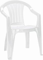 Greatstore Plastová židle Keter Sicilia Bílá