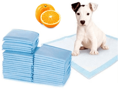 Vipor Podložky pro psy a štěňata 55,8 x 55,8 cm - 5 ks - Pomeranč