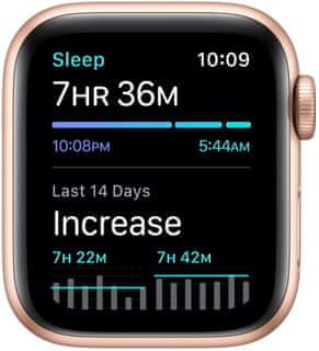 Chytré hodinky Apple Watch SE Cellular pro běhání EKG sledování tepu srdeční činnost monitorování aktivity notifikace
