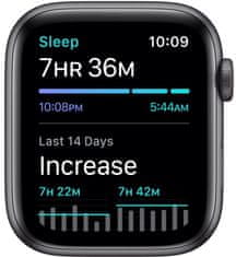 Apple Watch SE Cellular, 44mm Space Grey Aluminium Case with Midnight Sport Band (MKT33HC/A) - použité