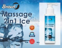 SENSUEL LUBRIKAČNÍ GEL MASSAGE 2IN1 ICE 100ML