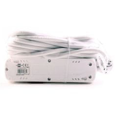 Brennenstuhl 3 zásuvky 5m 3G1,5 Prodlužovací kabel 16A bílý s vypínačem 5M