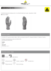 Pracovní rukavice VENICUT58 10
