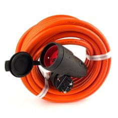 Brennenstuhl Prodlužovací kabel BREMAXX oranžový, IP44 10M