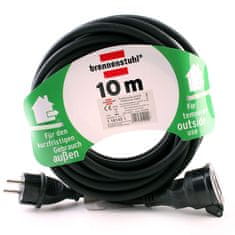 Prodlužovací kabel gumový černý 10m
