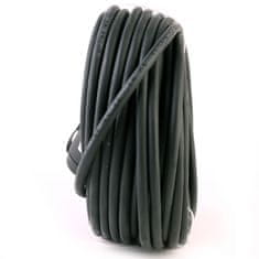 Prodlužovací kabel gumový černý 25M