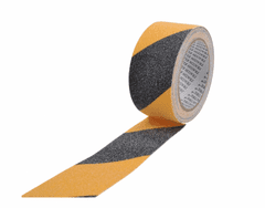 Protiskluzová označovací páska žluto-černá 5mx50mm