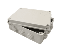 Tracon Electric Nadomítková instalační krabice IP65 250×200×90mm